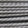 7mm PC Steel Strand Wire Rod Untuk Prestressing